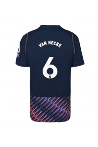Tottenham Hotspur Jan Paul van Hecke #6 Jalkapallovaatteet Vieraspaita 2026-27 Lyhythihainen
